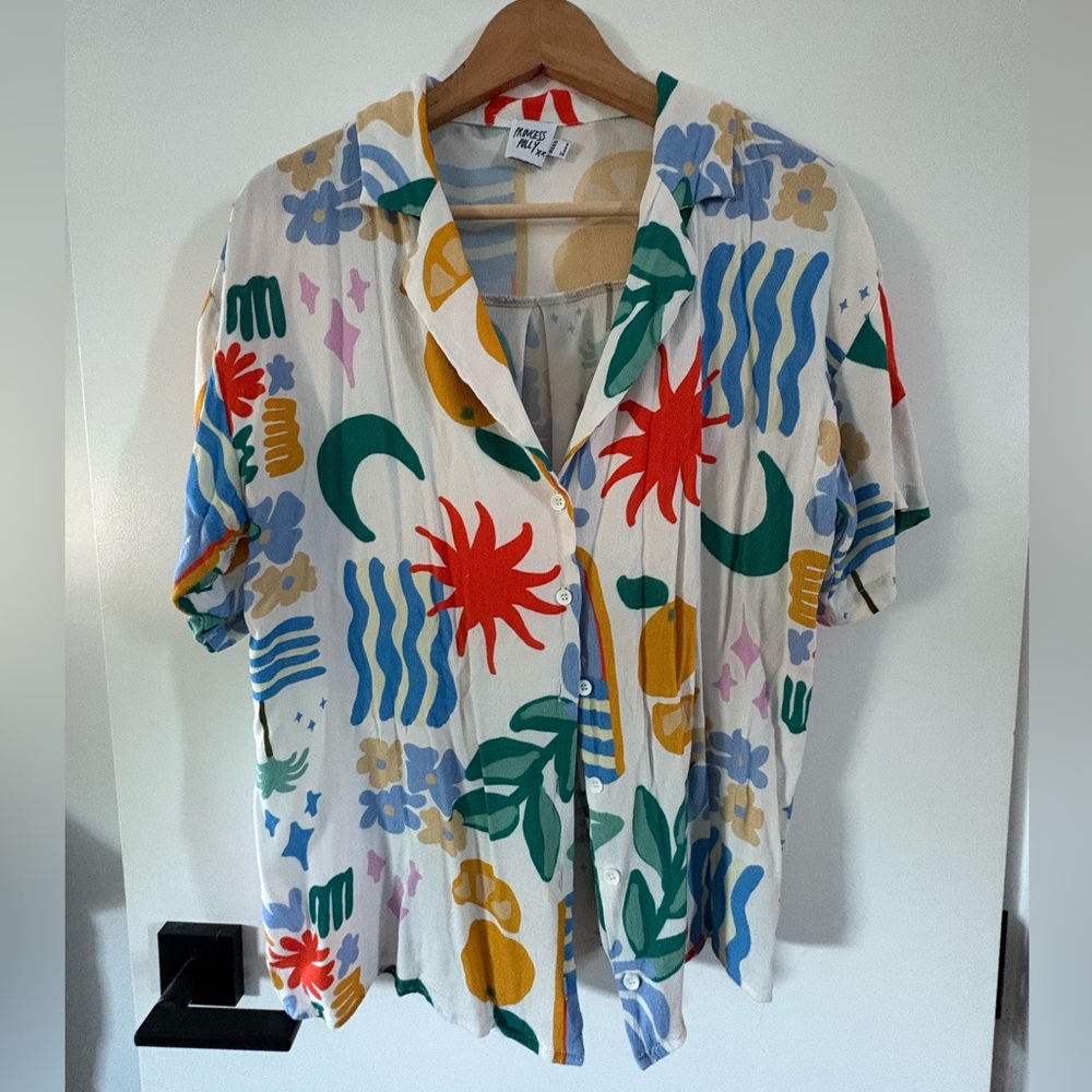 Princess Polly Patterned Resort Buttondown